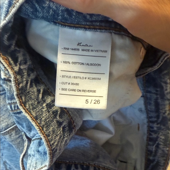 KanCan Distressed Blue Ankle Jeans - Picture 5 of 5